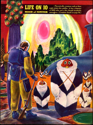 Illustration for article titled Alien life in our solar system, according to pulp-art legend Frank R. Paul